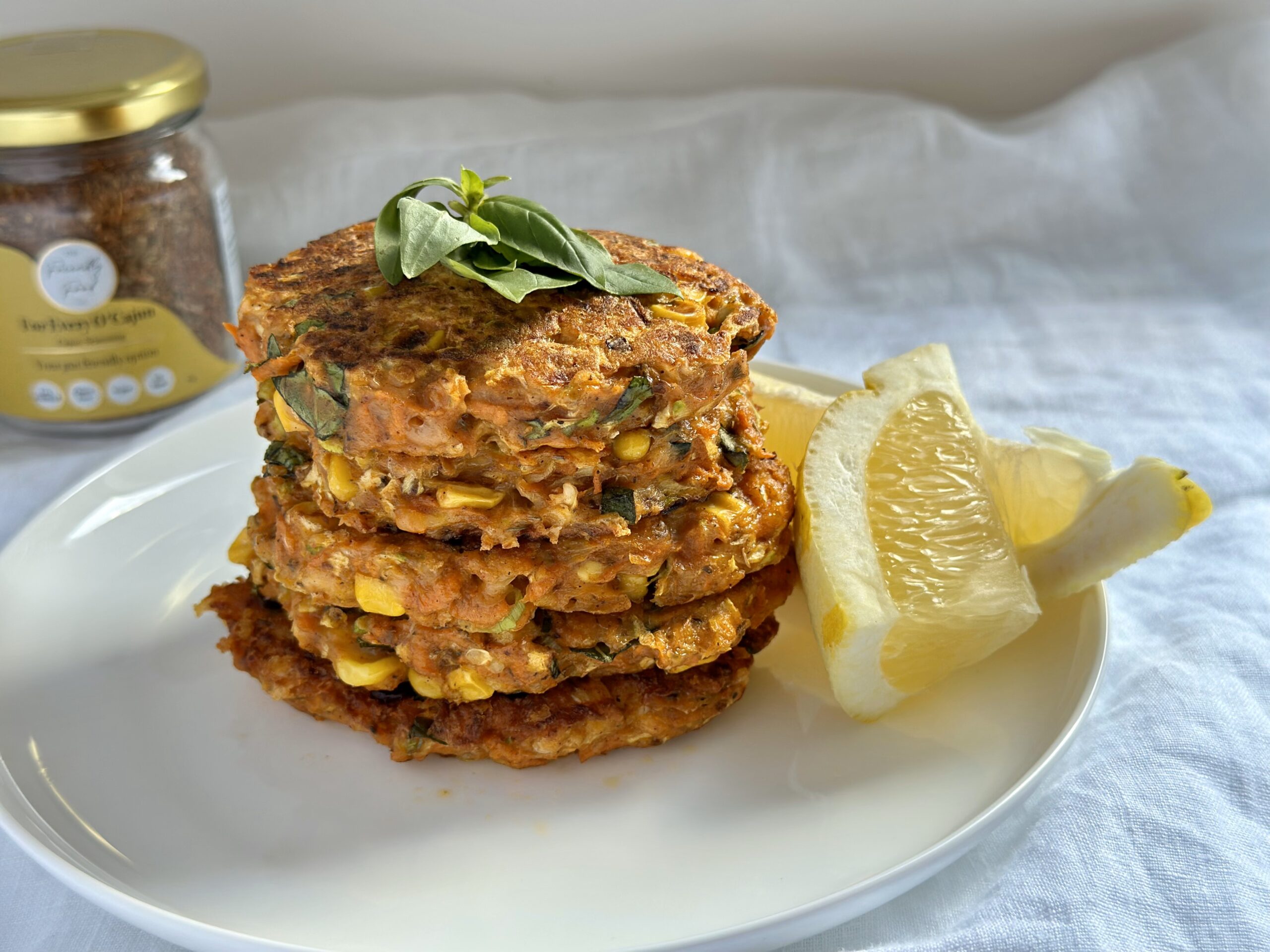 The Friendly Food Co low FODMAP Cajun Fritters ...