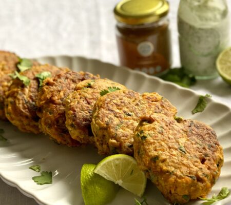 Low Fodmap Curried Carrot Fritters