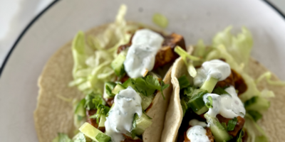 butter chicken tacos
